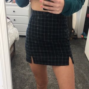 Plaid skirt